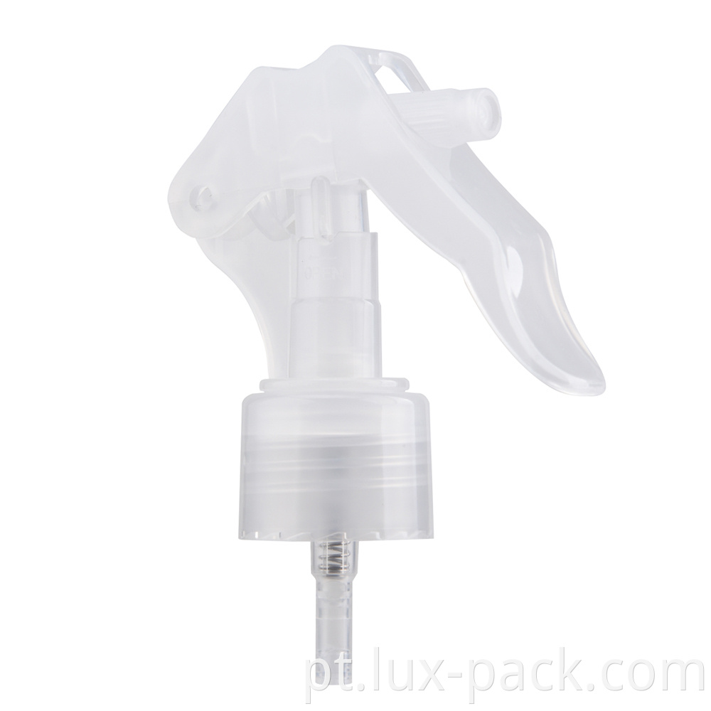 Bill Plástico Plástico Spray Trigger Bomba Distribuidor de garrafa Mini Plastic 28/410 Sprayer de gatilho